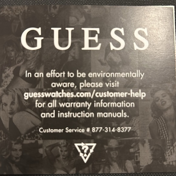 Guess by Marciano Blue and Gold Men's Watch - Picture 5 of 9